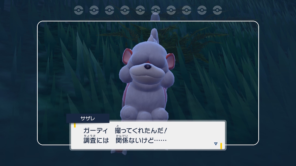 ポケモンsv碧の仮面【サザレと追うガチグマ赫月 見つけ隊】3ページの画像