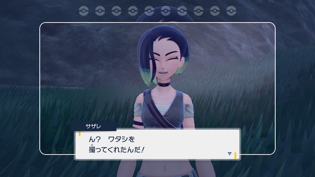 ポケモンsv碧の仮面【サザレと追うガチグマ赫月 見つけ隊】3ページの画像