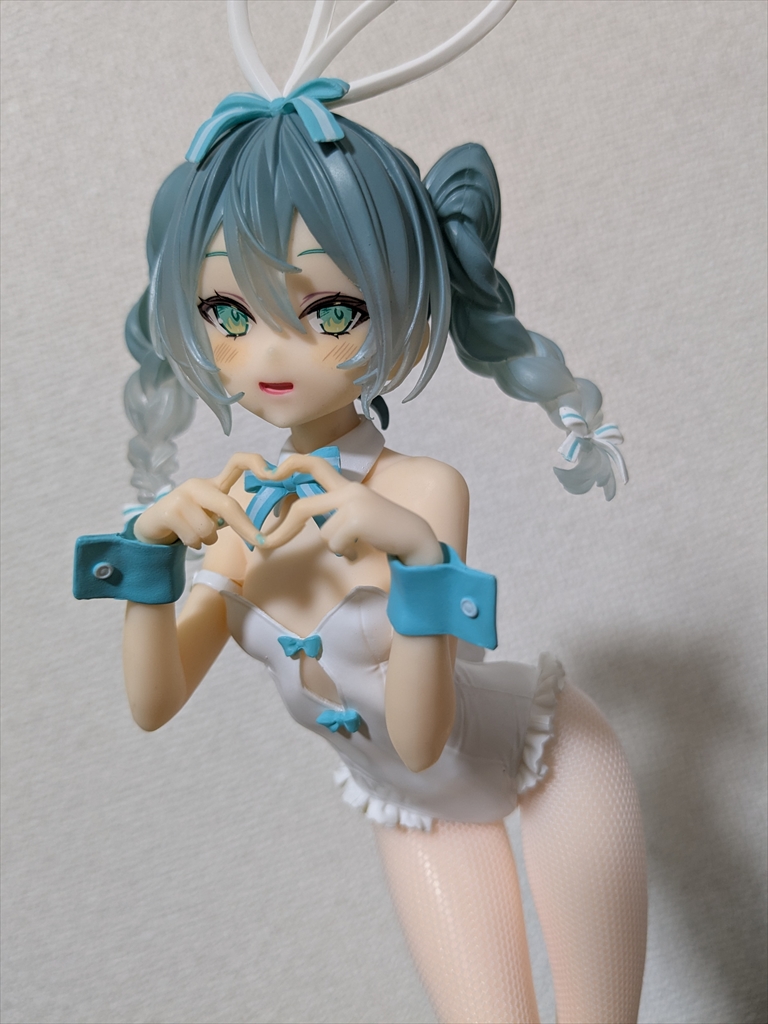 レビュー）初音ミク BiCute Bunnies Figure －rurudo WHITE ver