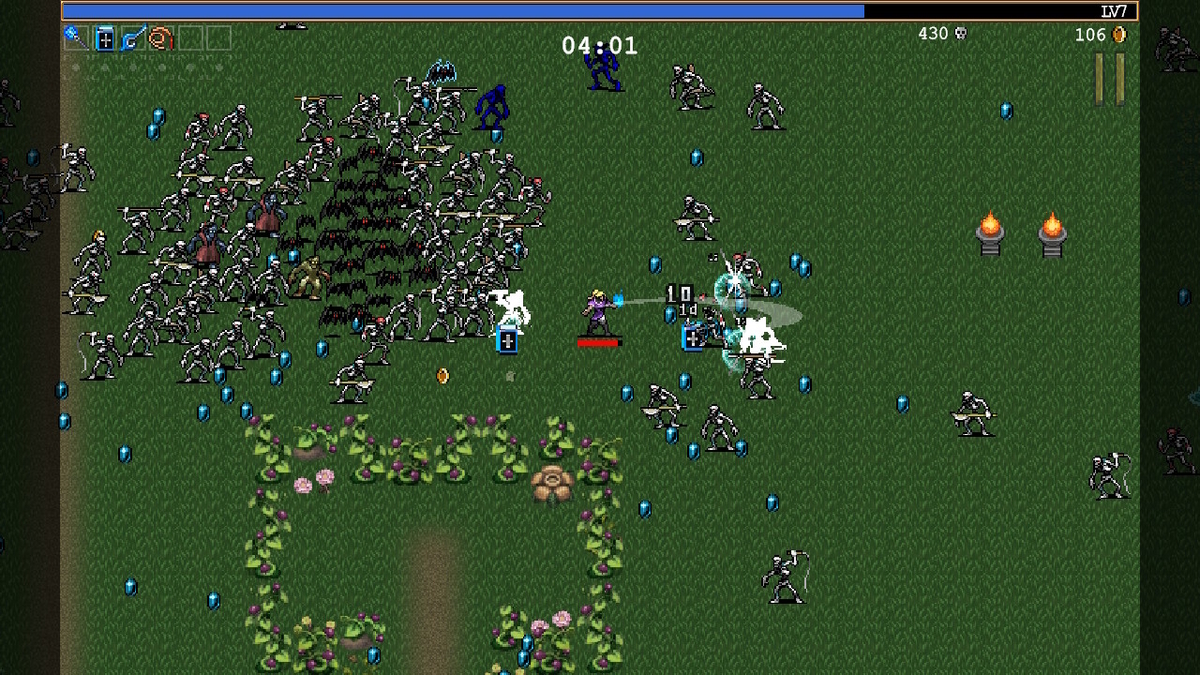 ニンテンドースイッチいっせいトライアル【Vampire Survivors】プレイしてみました！！の画像
