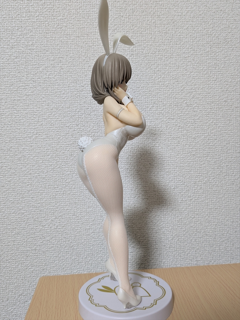 （レビュー）BiCute Bunnies Figure 宇崎月 ホワイトパールver.ラウンドワン限定 宇崎ちゃんは遊びたい！ω の画像