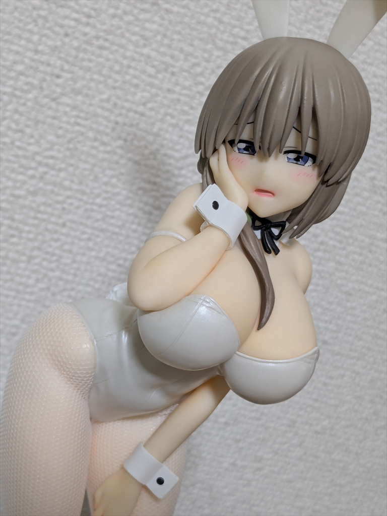 （レビュー）BiCute Bunnies Figure 宇崎月 ホワイトパールver.ラウンドワン限定 宇崎ちゃんは遊びたい！ω の画像
