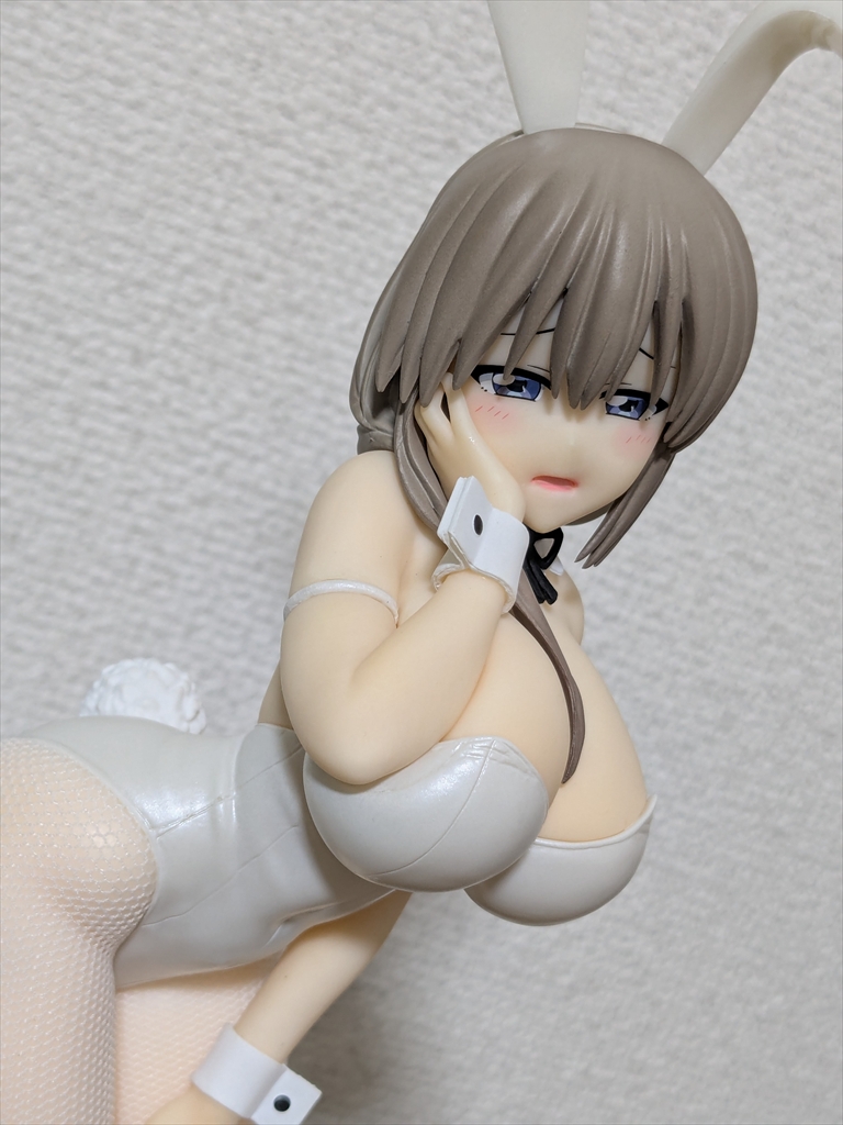 （レビュー）BiCute Bunnies Figure 宇崎月 ホワイトパールver.ラウンドワン限定 宇崎ちゃんは遊びたい！ω の画像