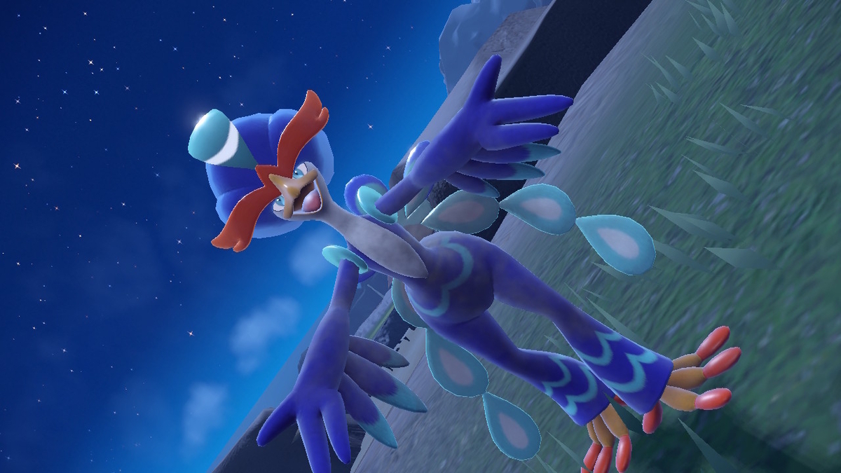 ポケモンsv テラレイドバトル さいきょうウェーニバル のダンスがうるさい！の画像