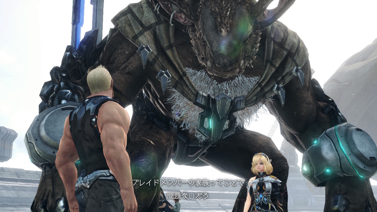 XenobladeX Definitive Edition 唯一モブじゃ無いキャラ セリカの笑顔の画像