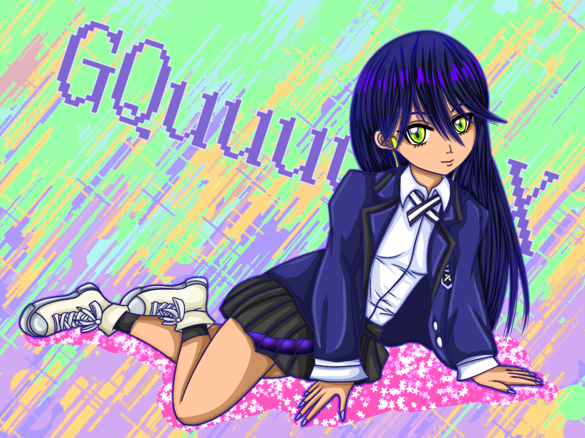おえかき工房！色んなキャラクター編 20ページ【ニャアン】お絵描きしてみました！の画像