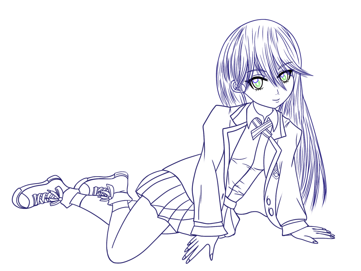 おえかき工房！色んなキャラクター編 20ページ【ニャアン】お絵描きしてみました！の画像