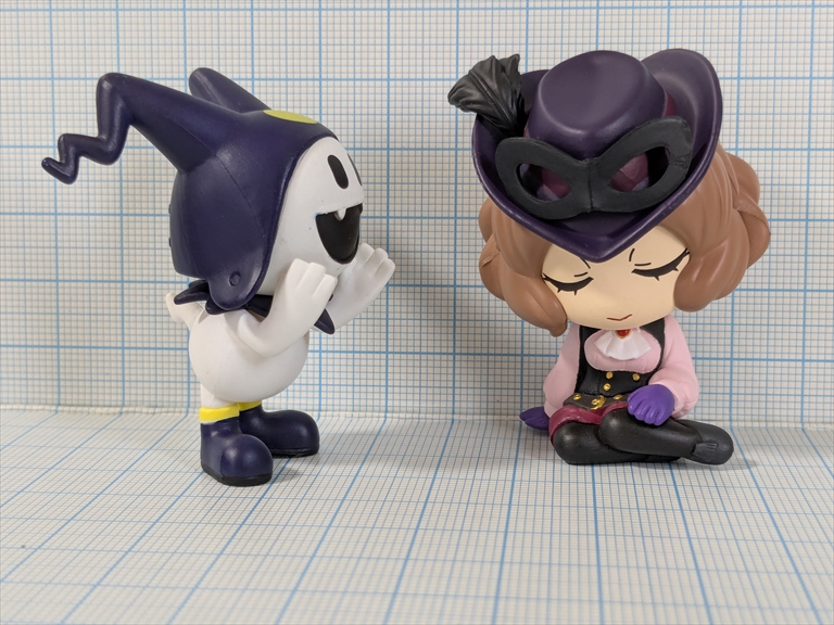 カプセルトイ 肩ズンFig. ペルソナ５ ザ・ロイヤル vol.2【ノワール】レビューの画像