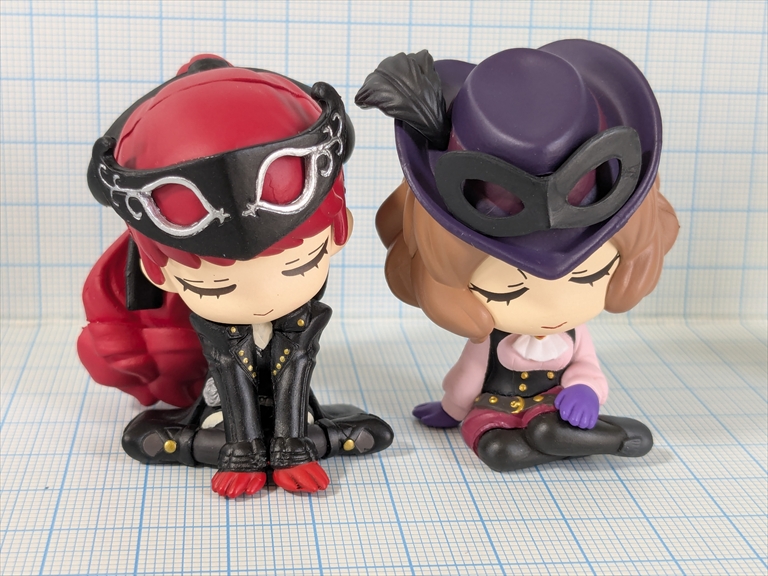 カプセルトイ 肩ズンFig. ペルソナ５ ザ・ロイヤル vol.2【ノワール】レビューの画像