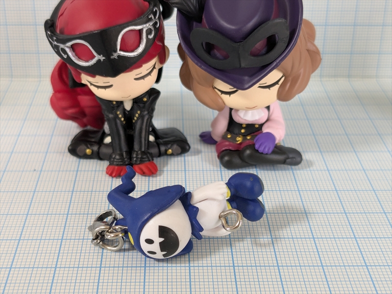 カプセルトイ 肩ズンFig. ペルソナ５ ザ・ロイヤル vol.2【ノワール】レビューの画像