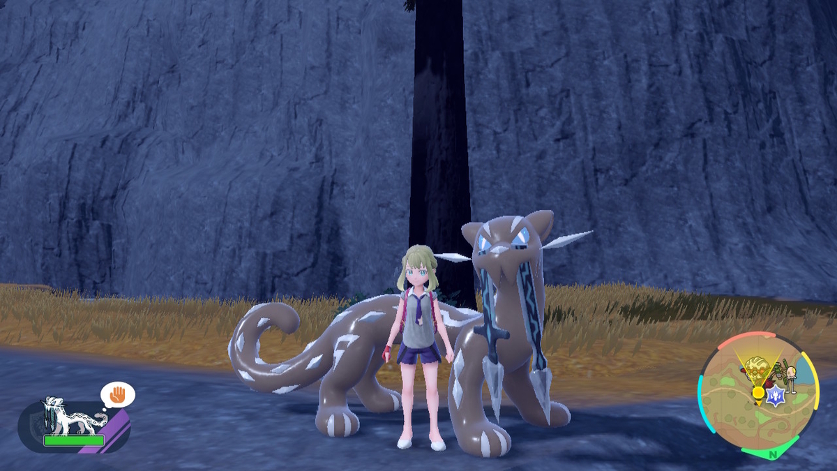 ポケモンsv ふしぎなおくりもの 色違いのパオジアンの画像
