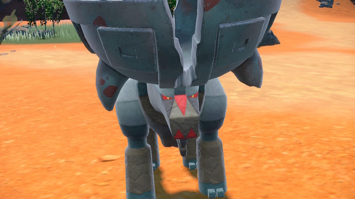 ポケモンsv ふしぎなおくりもの 色違いのディンルーの画像