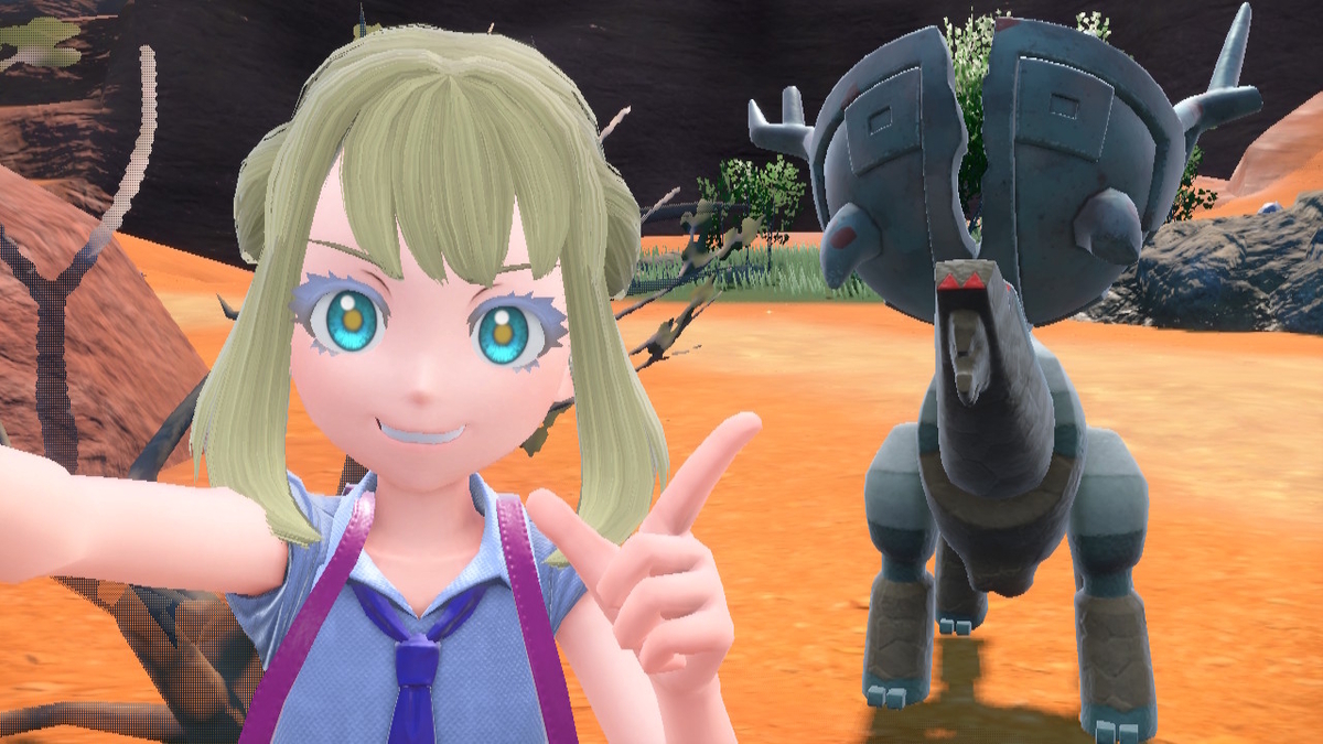 ポケモンsv ふしぎなおくりもの 色違いのディンルーの画像