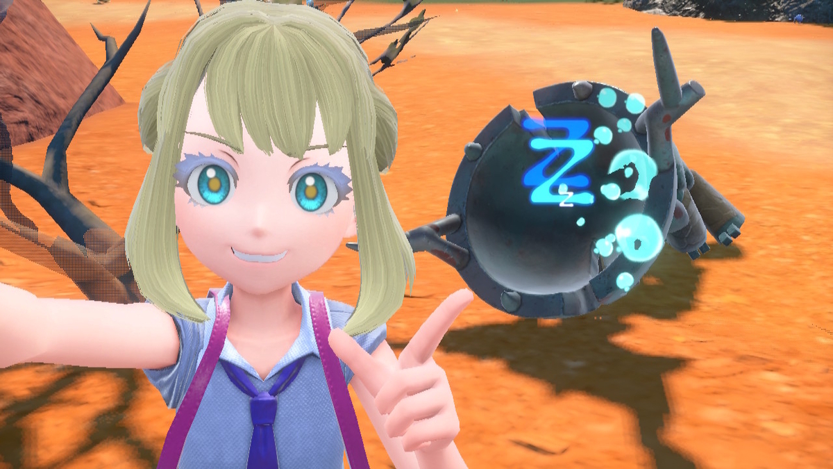 ポケモンsv ふしぎなおくりもの 色違いのディンルーの画像