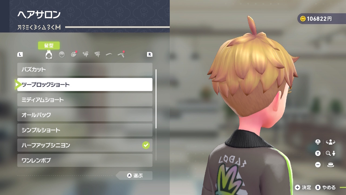 最初だから？超少ない髪形コレクション Pokémon LEGENDS Z-Aの画像