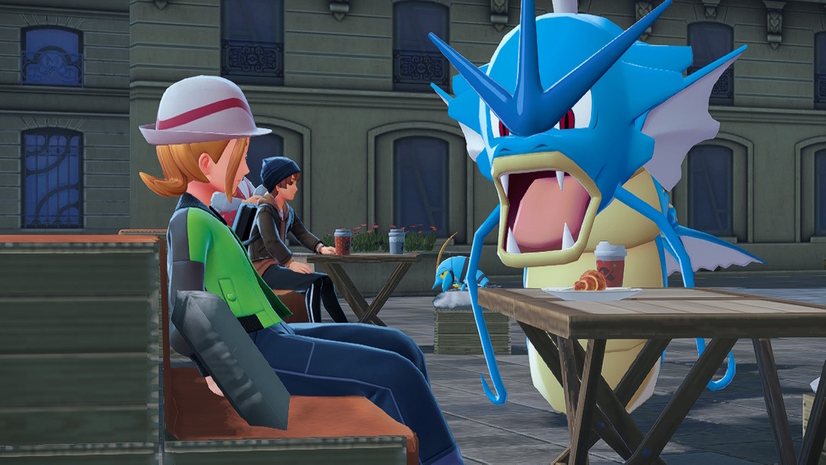 カフェでのギャラドス Pokémon LEGENDS Z-A - ぬーまいと工房