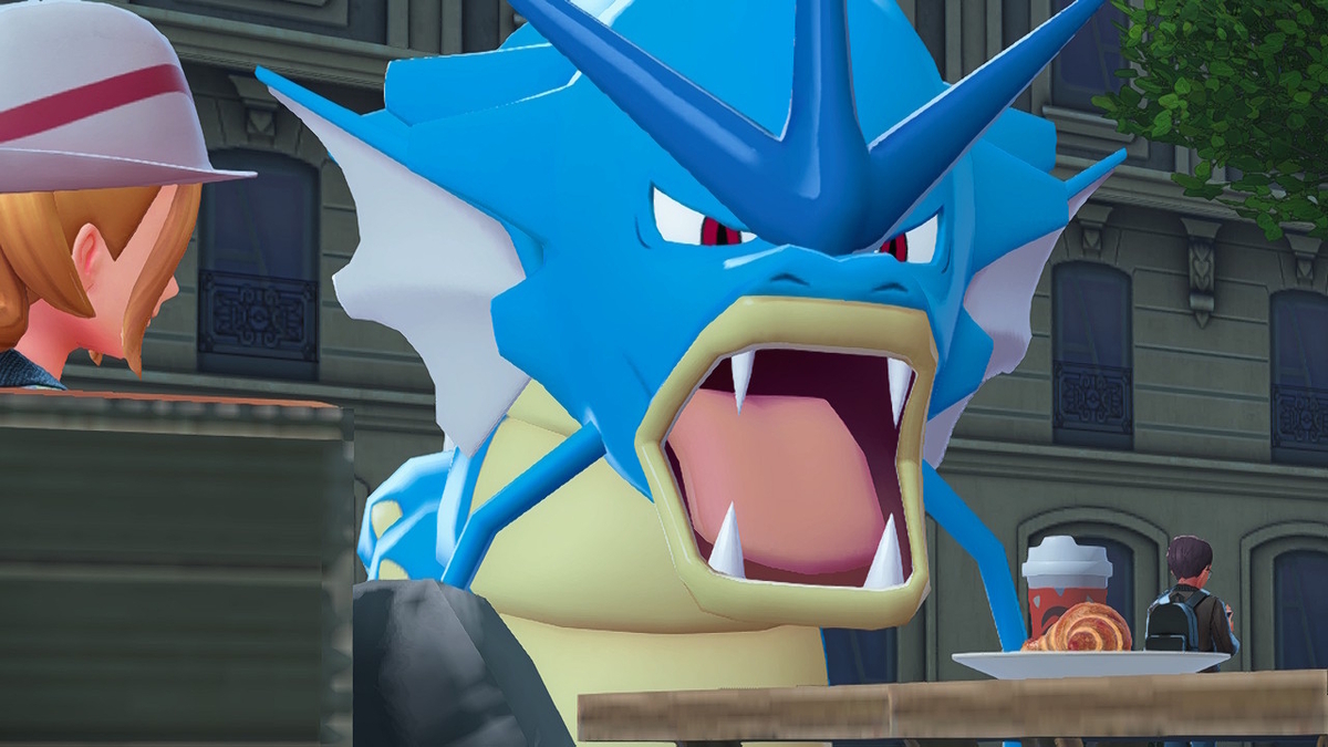 カフェでのギャラドス Pokémon LEGENDS Z-A - ぬーまいと工房