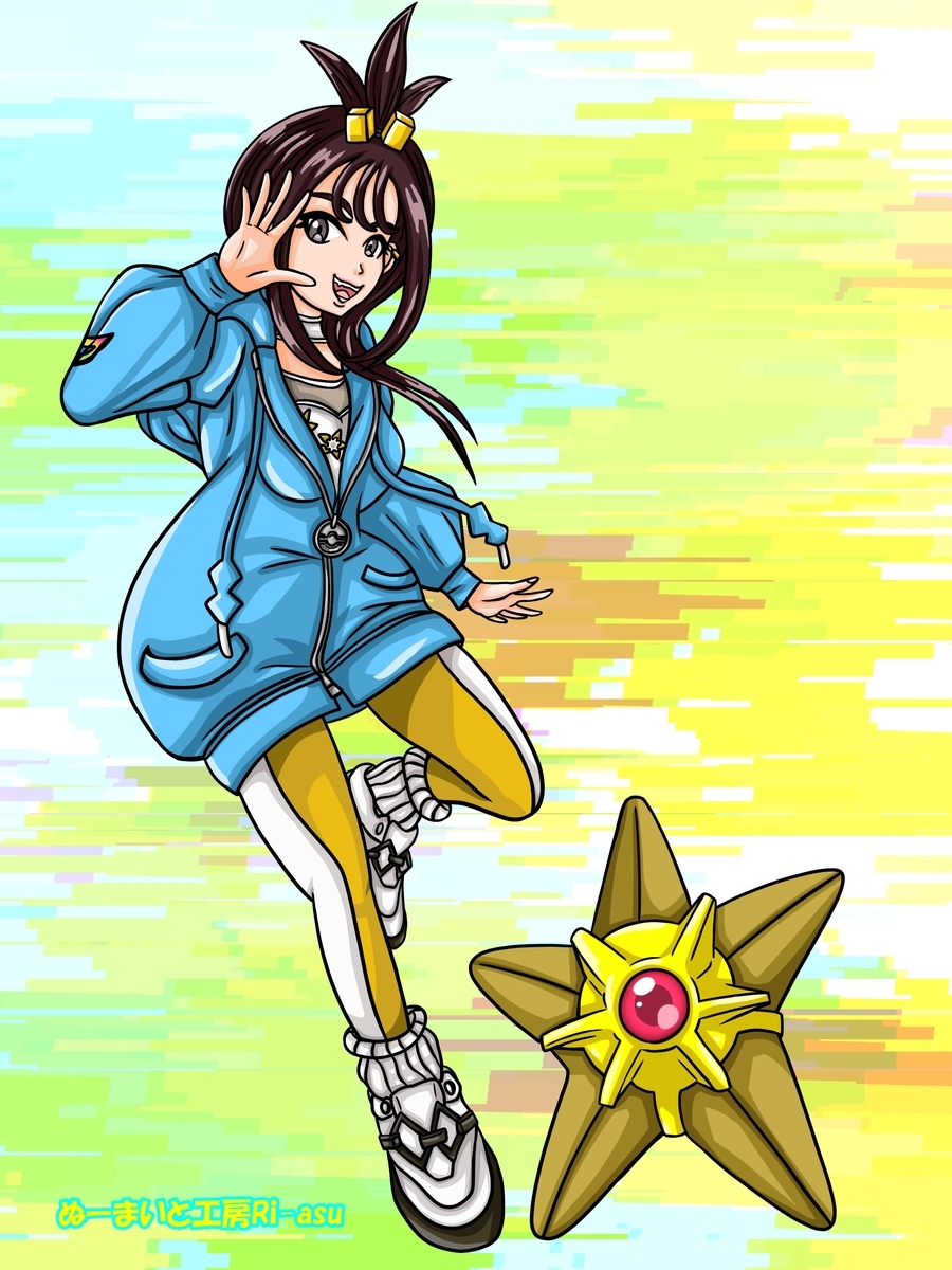 手描きイラスト 手描きイラスト・カラスバ・ポケモン・同人ファン