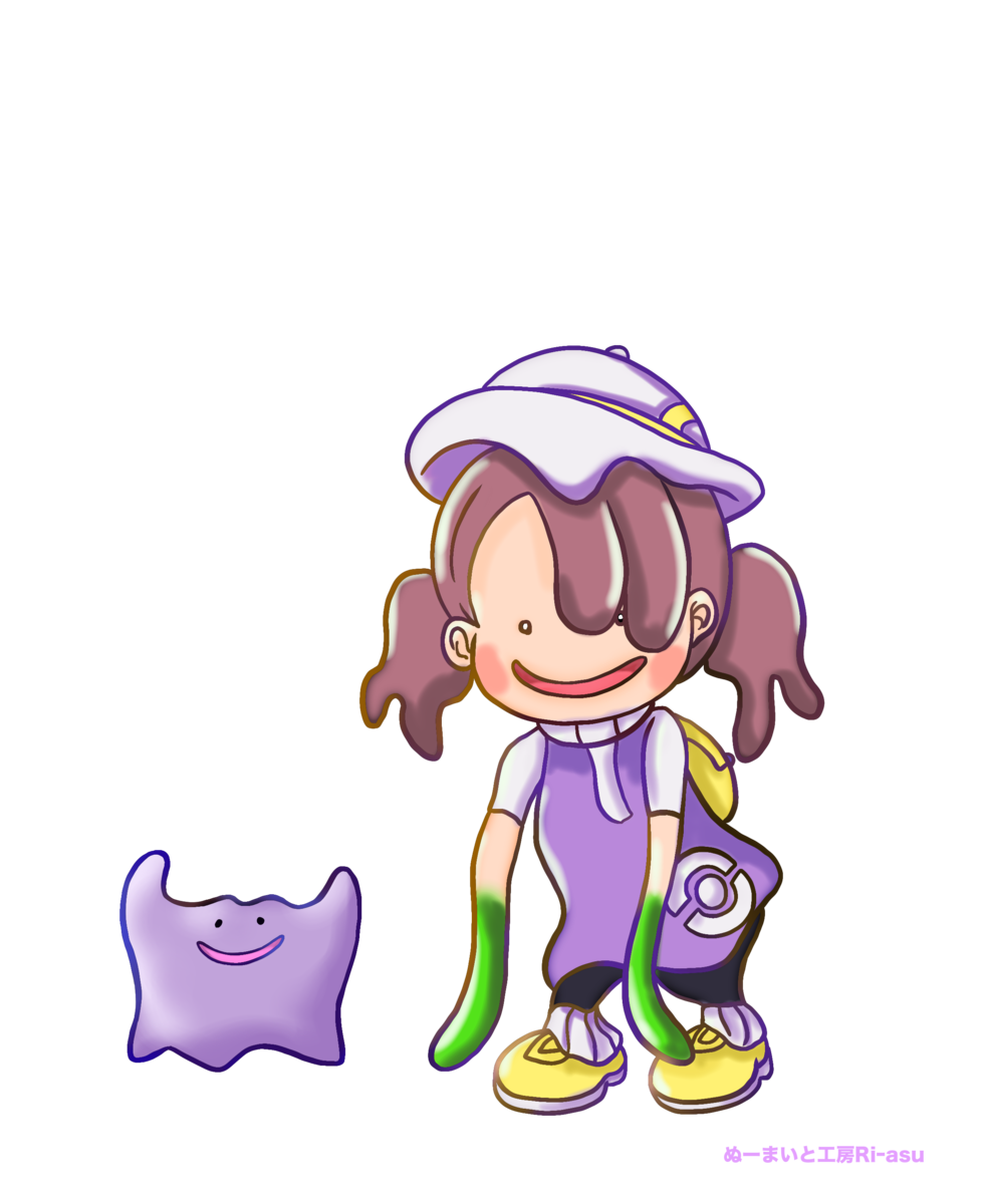 おえかき工房!色んなキャラクター編 24ページ ぽこ あ ポケモンの主人公をお絵描きしてみました!の画像