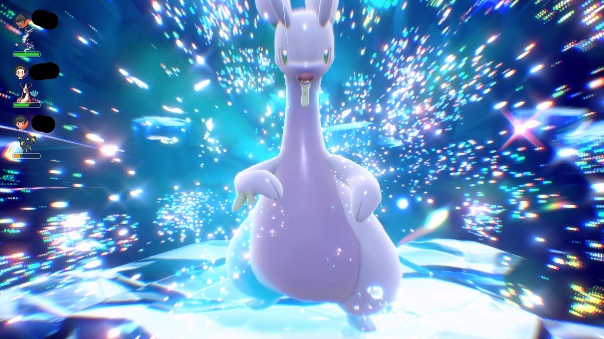 ポケモンsv テラレイドバトル さいきょう ヌメルゴン ヤバくなると4回連続行動⁉の画像