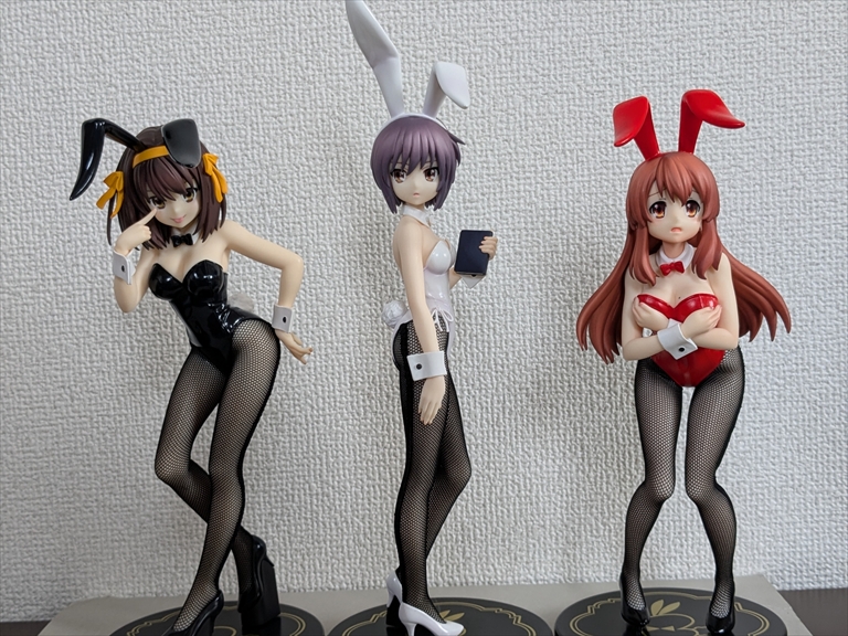 （レビュー）BiCute Bunnies Figure 長門有希【涼宮ハルヒの憂鬱 】の画像