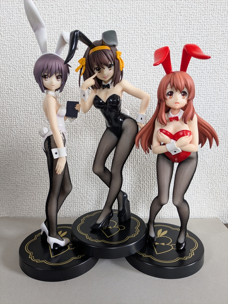 （レビュー）BiCute Bunnies Figure 長門有希【涼宮ハルヒの憂鬱 】の画像