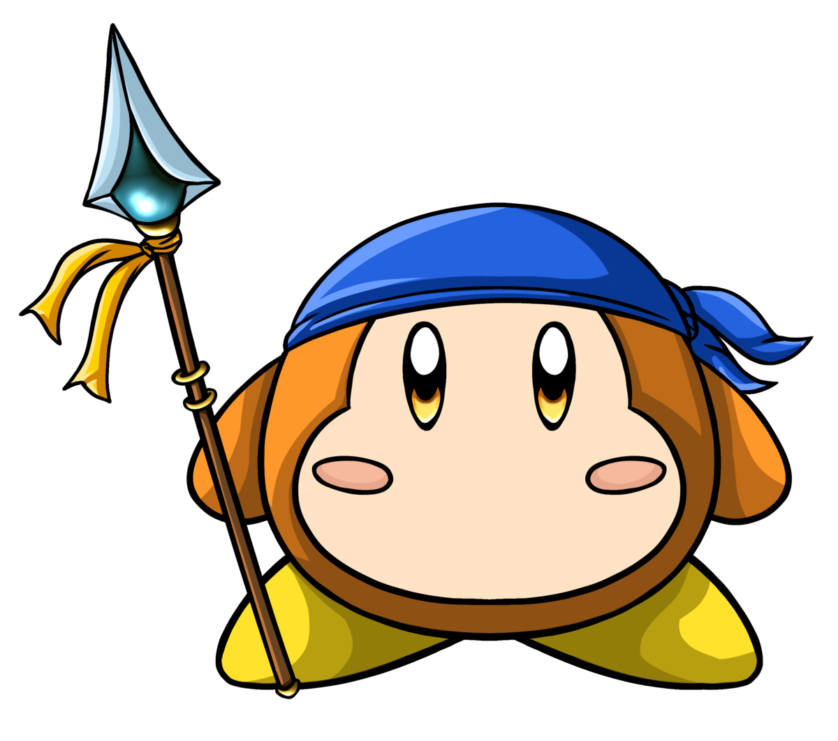 おえかき工房!色んなキャラクター編 26ページ バンダナワドルディ!!の画像