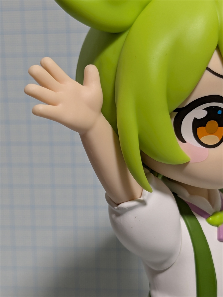 （レビュー）ずんだもん フィギュア 坂本アヒルver.『東北ずん子・ずんだもんプロジェクト』バンプレストの画像
