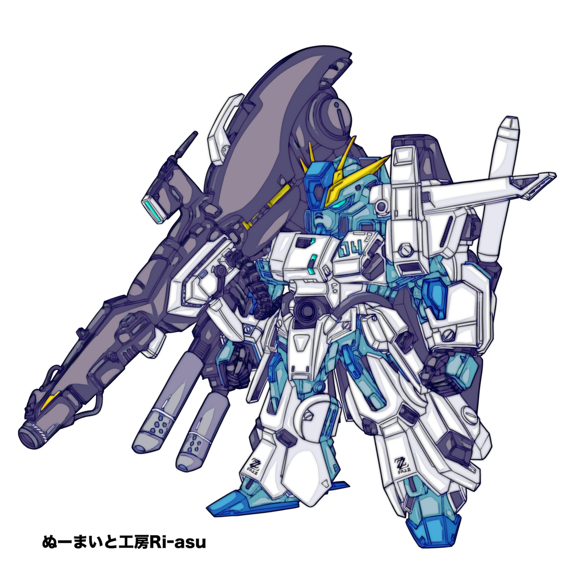 おえかき工房！色んなキャラクター編 28ページ MGSD FAZZの画像