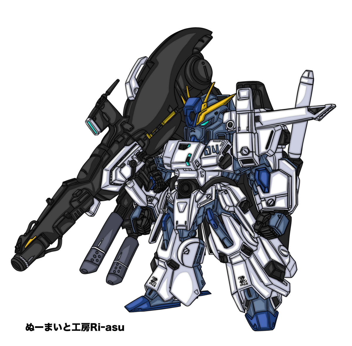 おえかき工房！色んなキャラクター編 28ページ MGSD FAZZの画像