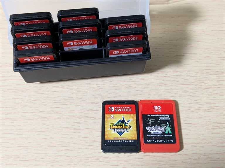 レビュー）ダイソー ドックに付けられるゲームカードケース