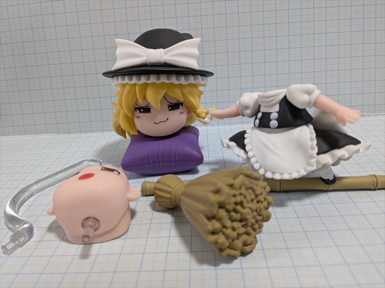 レビュー）東方Project ゆっくり風デフォルメフィギュア 霧雨魔理沙