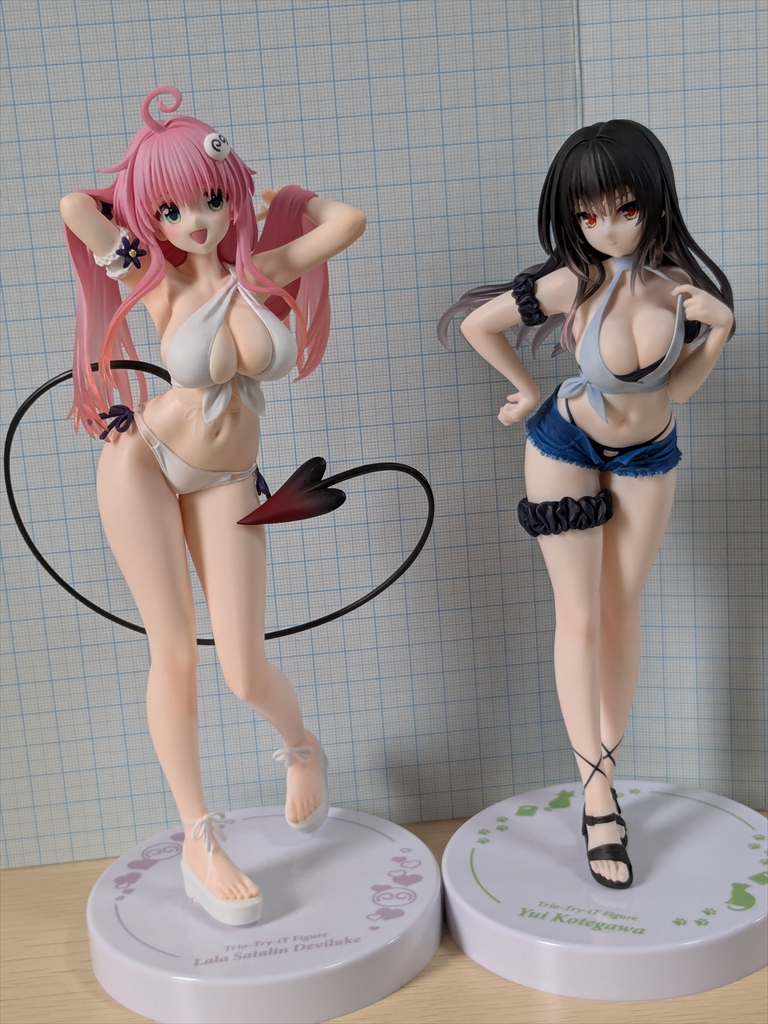 Trio-Try-iT Figure 古手川唯 ララ 2種 20体セット レビュー）フリュープライズ Trio-Try-iT Figure-古手川唯- - ぬーまい