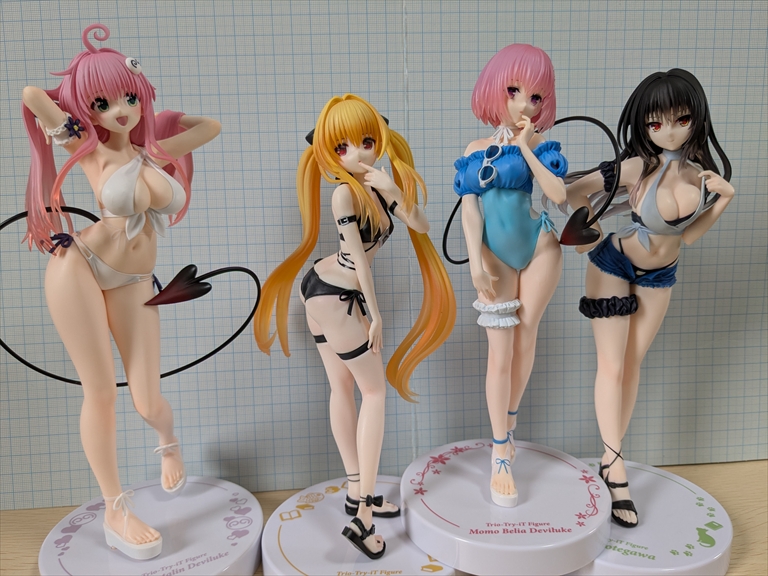 （レビュー）フリュープライズ Trio-Try-iT Figure-モモ・ベリア・デビルーク-