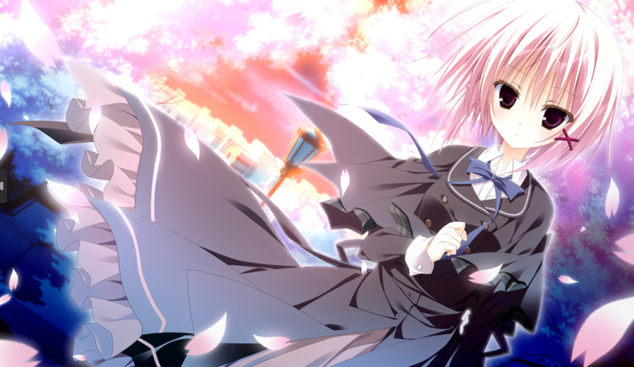 コラボカフェ10th サクラノ詩 ランチョンマット 夏目藍・草薙直哉 サクラノ刻 夏目藍＆草薙直哉 描き下ろしB2タペストリー オフィシャル