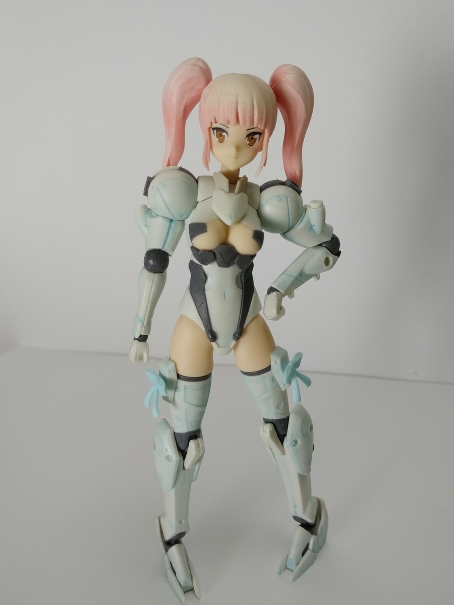 フレームアームズ ガール 白虎 塗装完成 Auulの日記 趣味のアーカイブ O