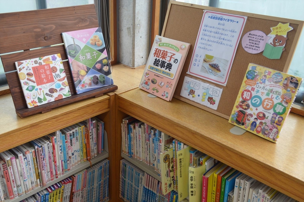 京都市岩倉図書館を訪れる 振り返ればロバがいる