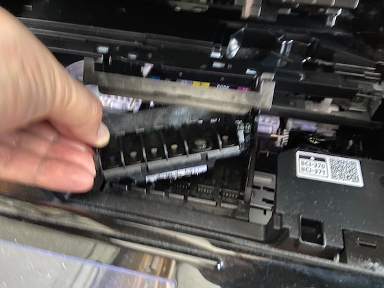 Canon TS8030プリンタヘッドのクリーニング - らいちのヒミツ基地