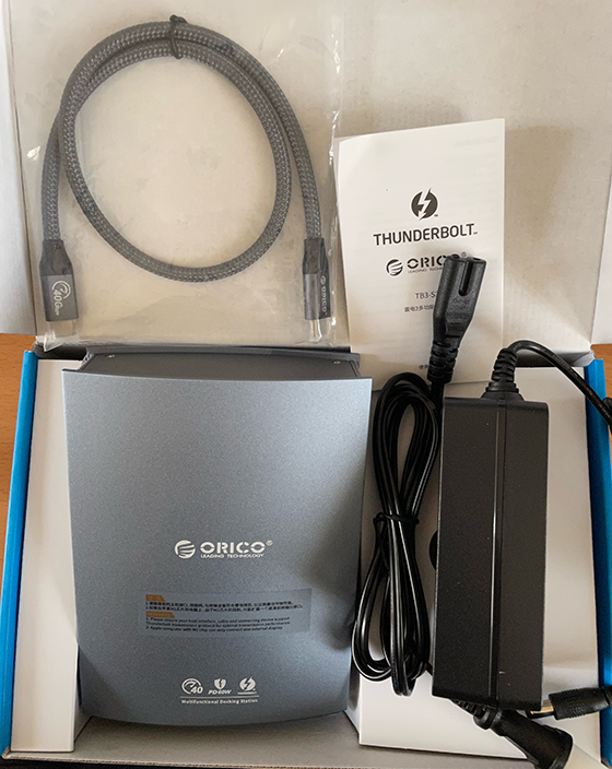 ORICO Thunderbolt 3 ドッキングステーション 15-in-1【レビュー ORICO Thunderbolt 3 ドッキングステーション 15-in-1【レビュー