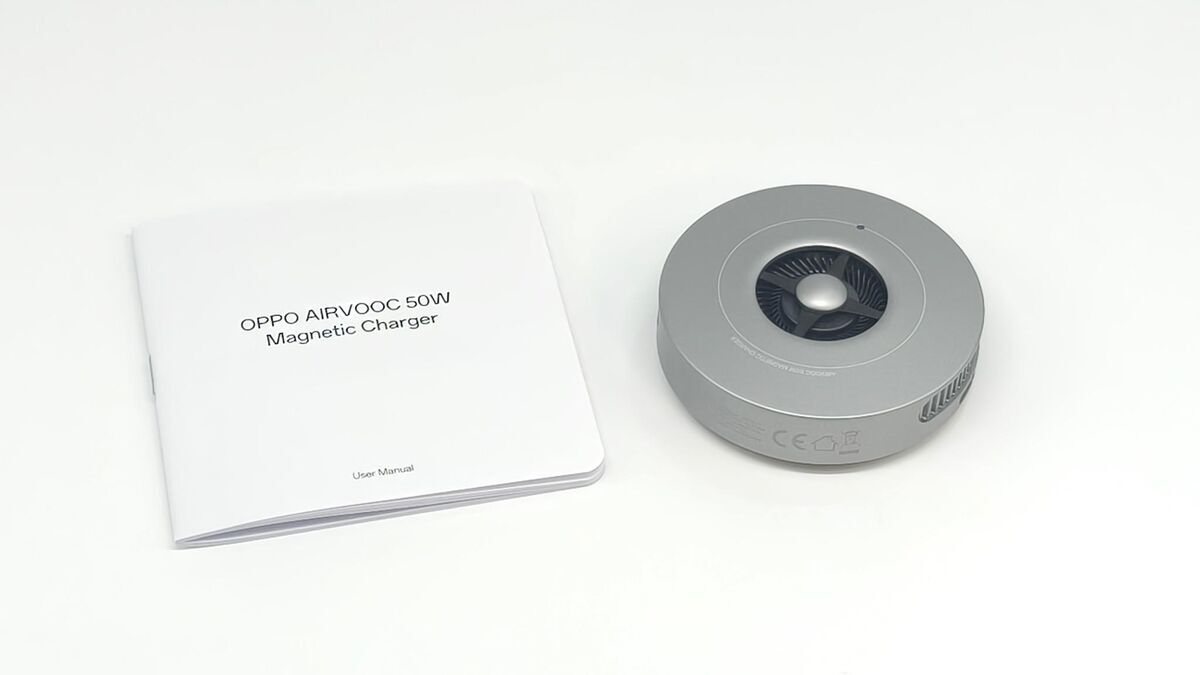 AIRVOOC OPPO 50W 50Wマグネット充電器」をレビュー。オッポ以外でも