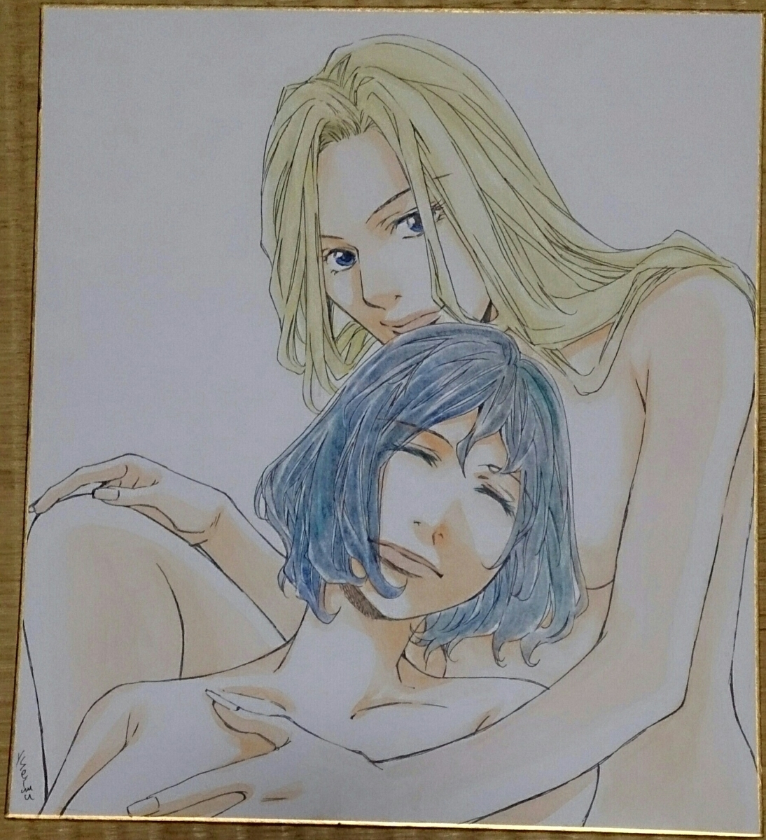 芳崎せいむ 直筆イラスト サイン色紙 Www Copralim Ma