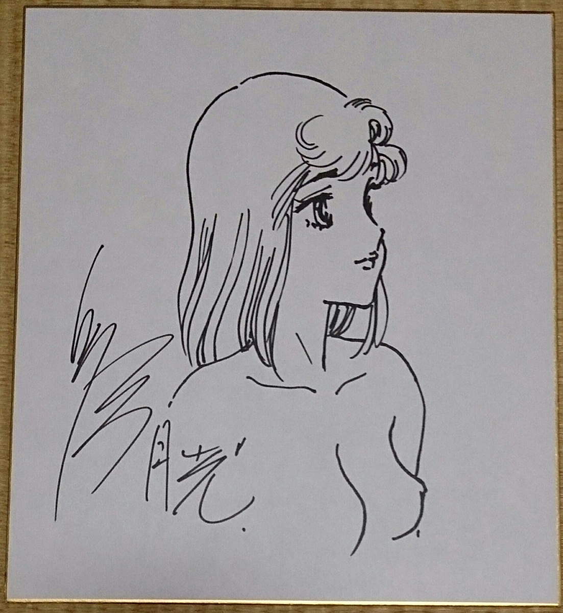 弓月光先生 サイン色紙 B B 9 S Blog