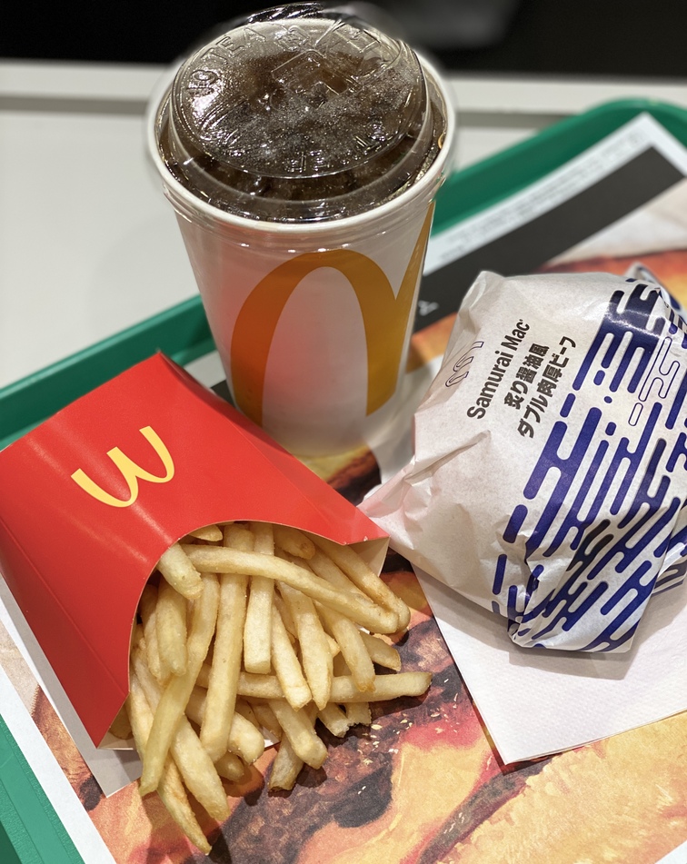 マクドナルドのポテトの長さ。 - ふたり旅 おいしい道行