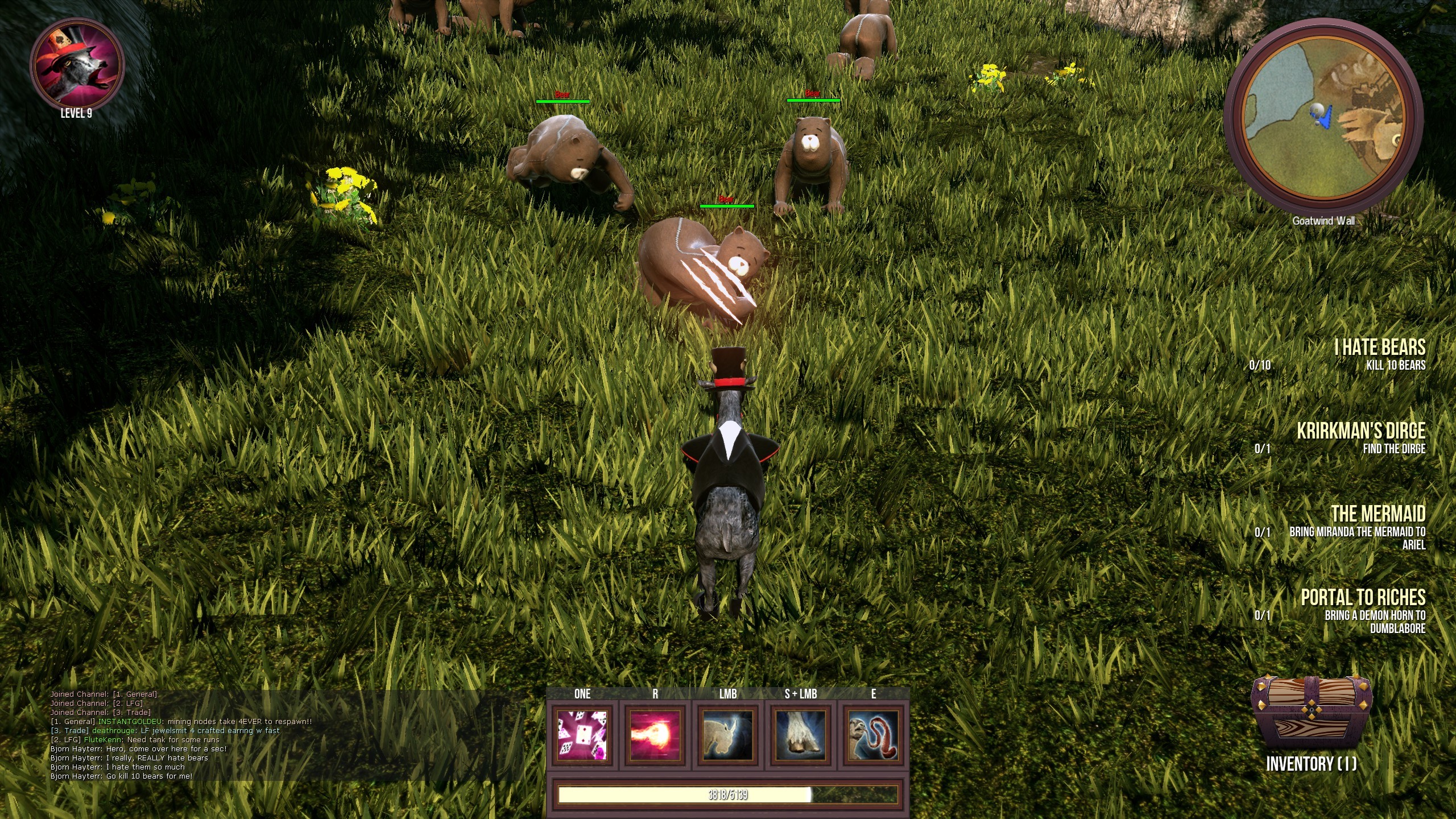 Goat Mmo Simulator プレイ 人生に疲れた男のblog