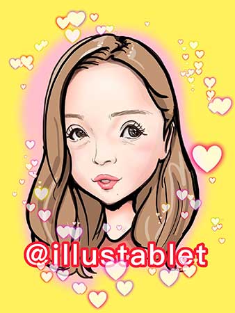 似顔絵 板野友美