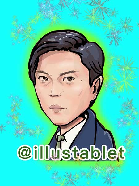吉村大阪府知事 似顔絵