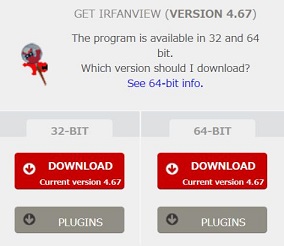 irfanviewのインストール