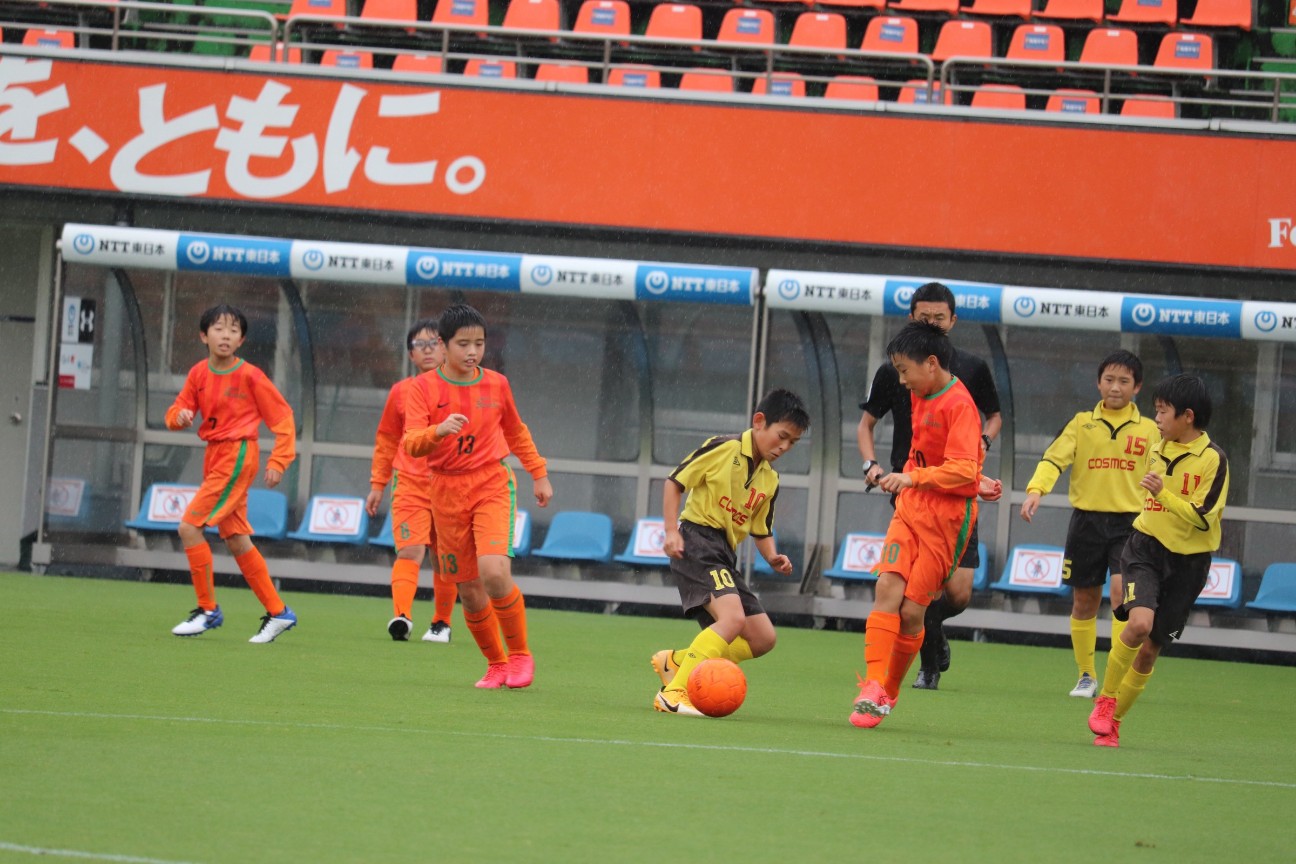 年10月10日 大宮アルディージャフレンドリーマッチ 勝利 大宮別所サッカースポーツ少年団