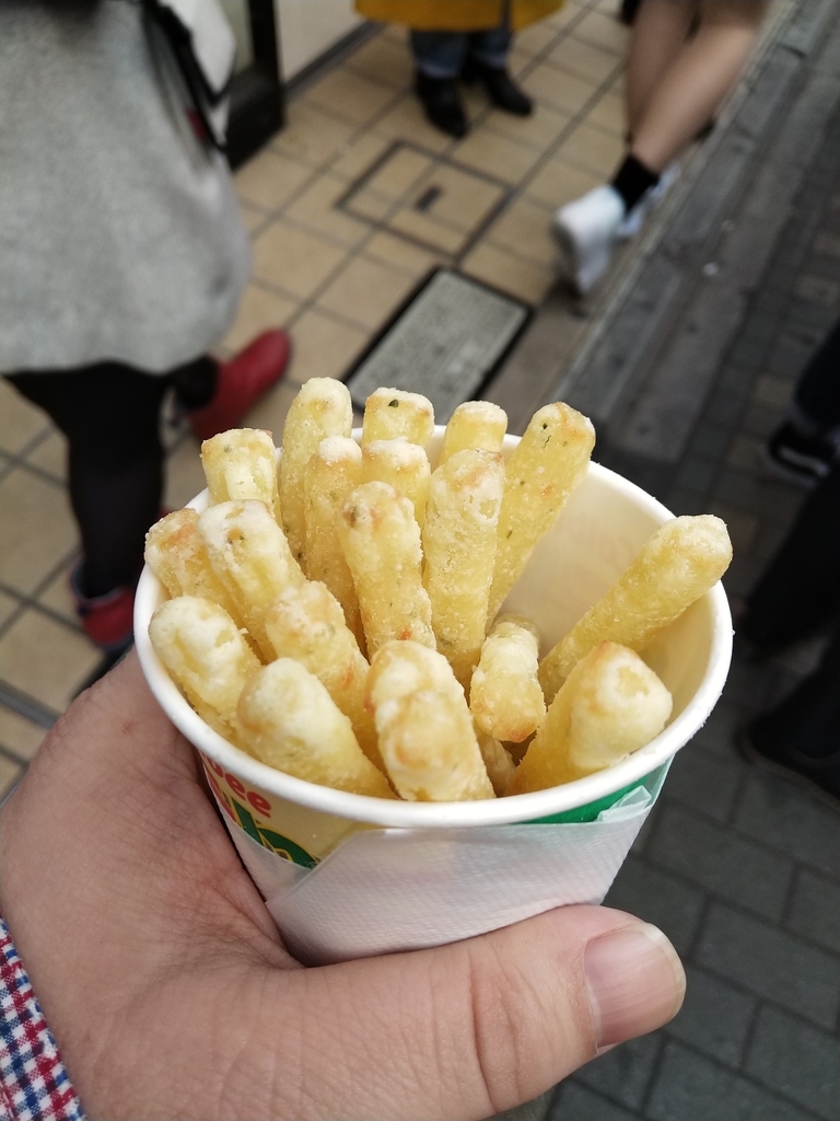 原宿のぽてりこは初めて