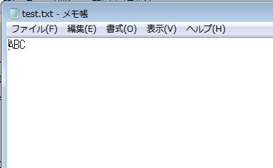 f:id:BG1:20190618140856p:plain "ABC"が書き込まれる